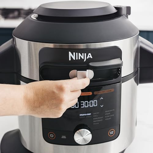Ninja Foodi MAX 15-in-1 SmartLid Multi-Cooker 7.5L [OL750UK] Smart Cook System, Digital Cooking Probe, Electric Pressure Cooker, Air Fryer — image 3