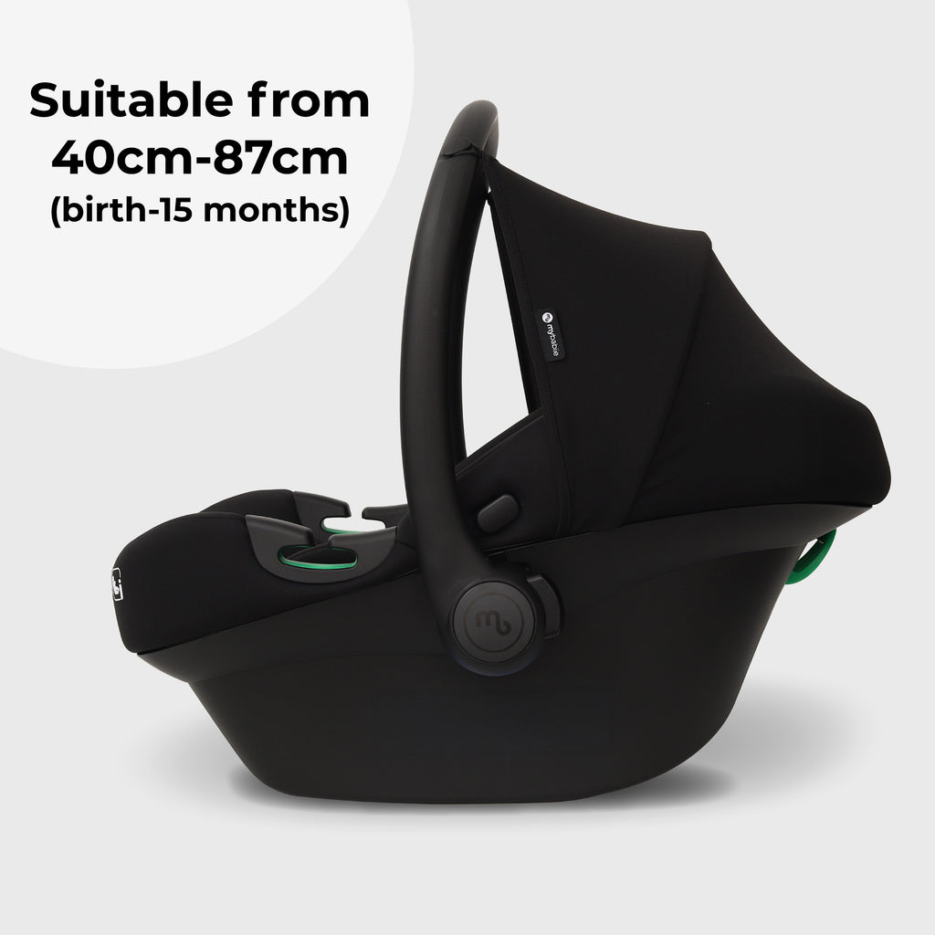 My Babiie I-Size Infant Carrier Car Seat - Safe Rearward Facing Travel With Newborn Inlay And ISOFIX Compatibility — image 2