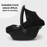 My Babiie I-Size Infant Carrier Car Seat - Safe Rearward Facing Travel With Newborn Inlay And ISOFIX Compatibility thumbnail 2