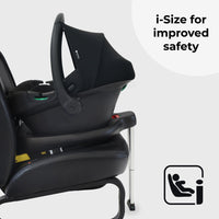 My Babiie I-Size Infant Carrier Car Seat - Safe Rearward Facing Travel With Newborn Inlay And ISOFIX Compatibility thumbnail 3