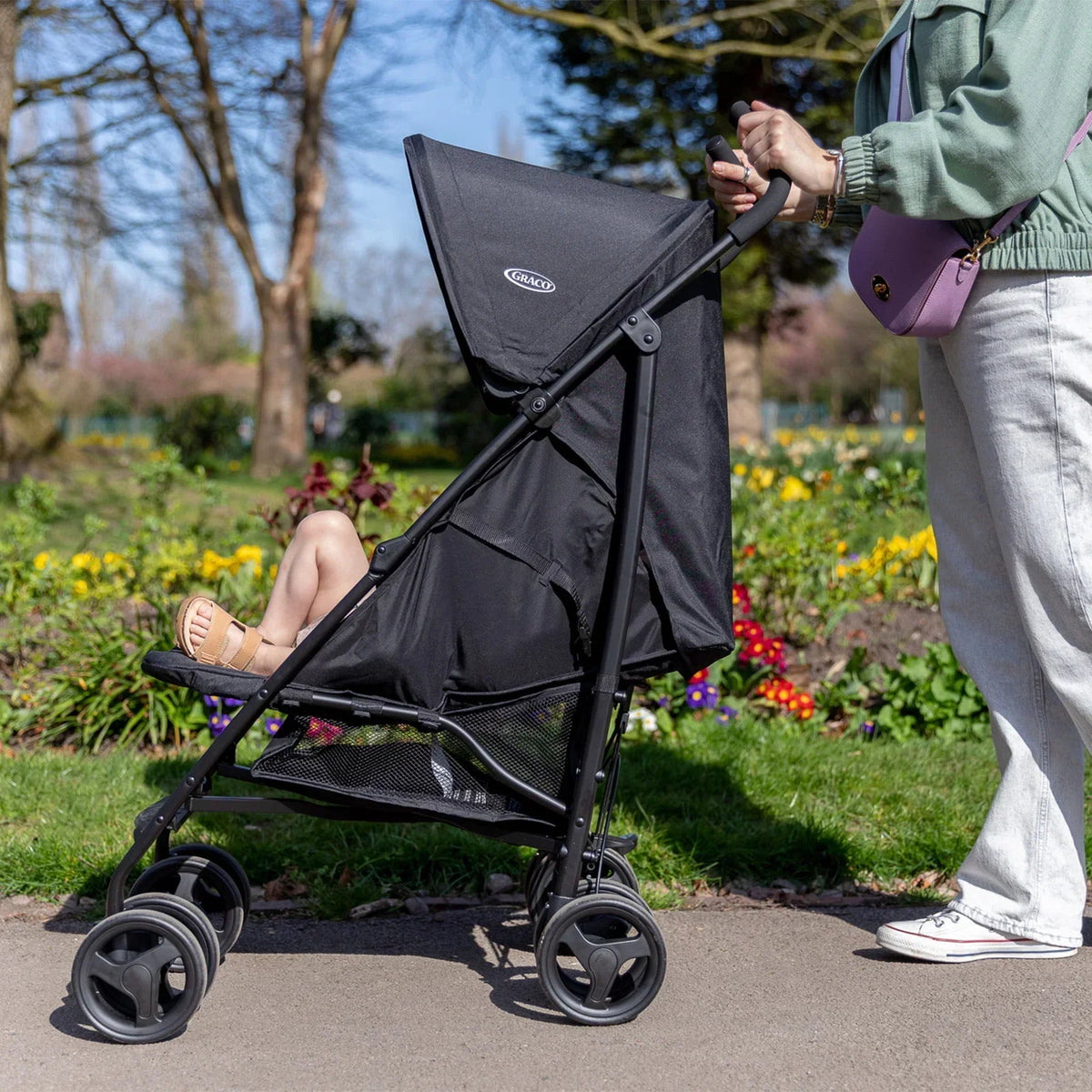 Graco Speedie Stroller - Compact Lightweight Fold For Quick Travel And Easy Portability — image 8