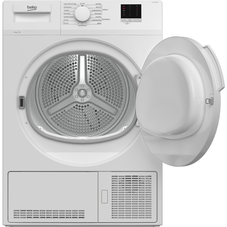 Beko DTLCE80041W 8kg Condenser Tumble Dryer White — image 2