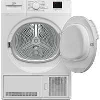 Beko DTLCE80041W 8kg Condenser Tumble Dryer White thumbnail 2