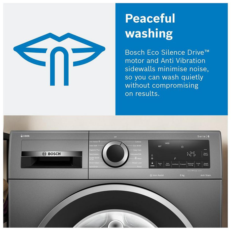 Bosch Series 6 WGG24400GB 9Kg 1400 Spin Washing Machine White - Clearance — image 11