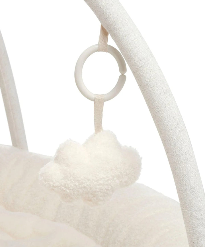 Mamas and Papas Playmat and Gym Welcome to the World Duckling - Quilted Faux Fur Base with Hanging Musical Toy — image 6
