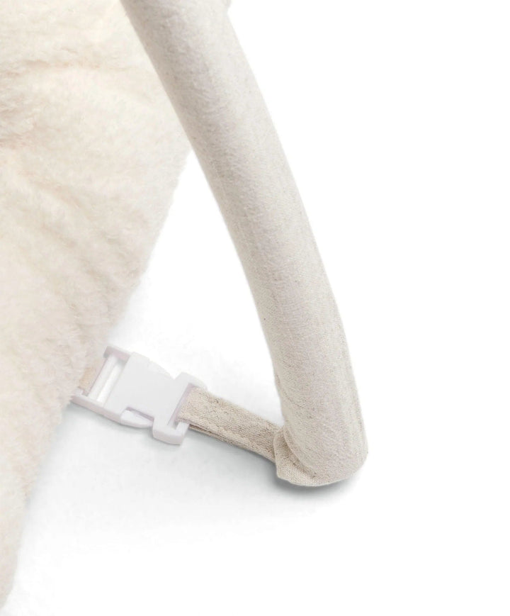 Mamas and Papas Playmat and Gym Welcome to the World Duckling - Quilted Faux Fur Base with Hanging Musical Toy — image 12