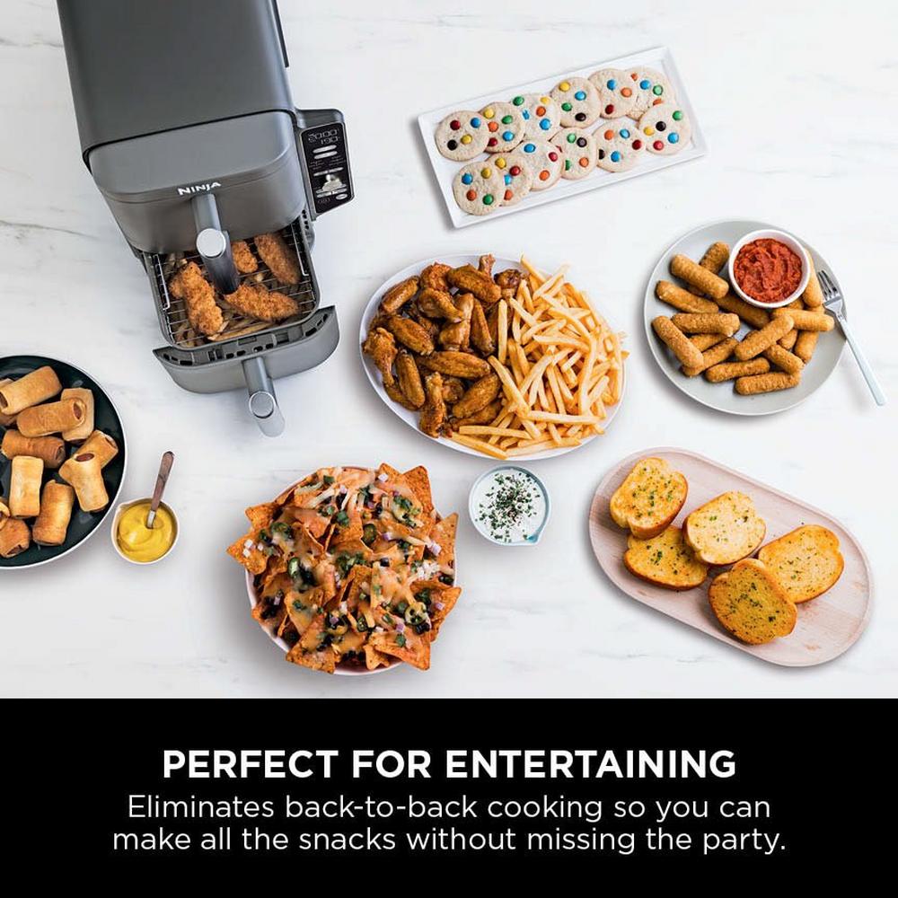 Ninja Double Stack XL 2-Drawer 9.5L Air Fryer Grey SL400UK — image 13
