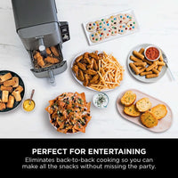 Ninja Double Stack XL 2-Drawer 9.5L Air Fryer Grey SL400UK thumbnail 13