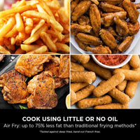 Ninja Double Stack XL 2-Drawer 9.5L Air Fryer Grey SL400UK thumbnail 14