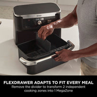 Ninja Foodi FlexDrawer Air Fryer AF500UK 10.4L Black thumbnail 3