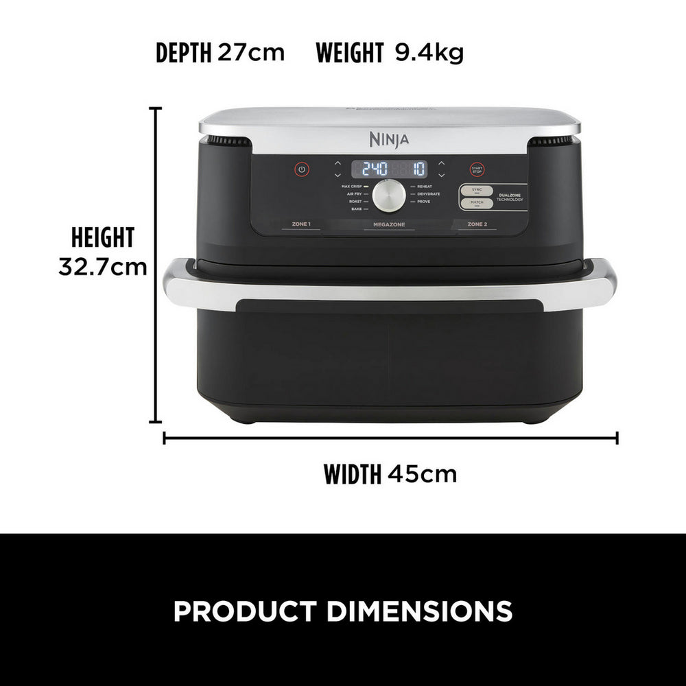 Ninja Foodi FlexDrawer Air Fryer AF500UK 10.4L Black — image 14
